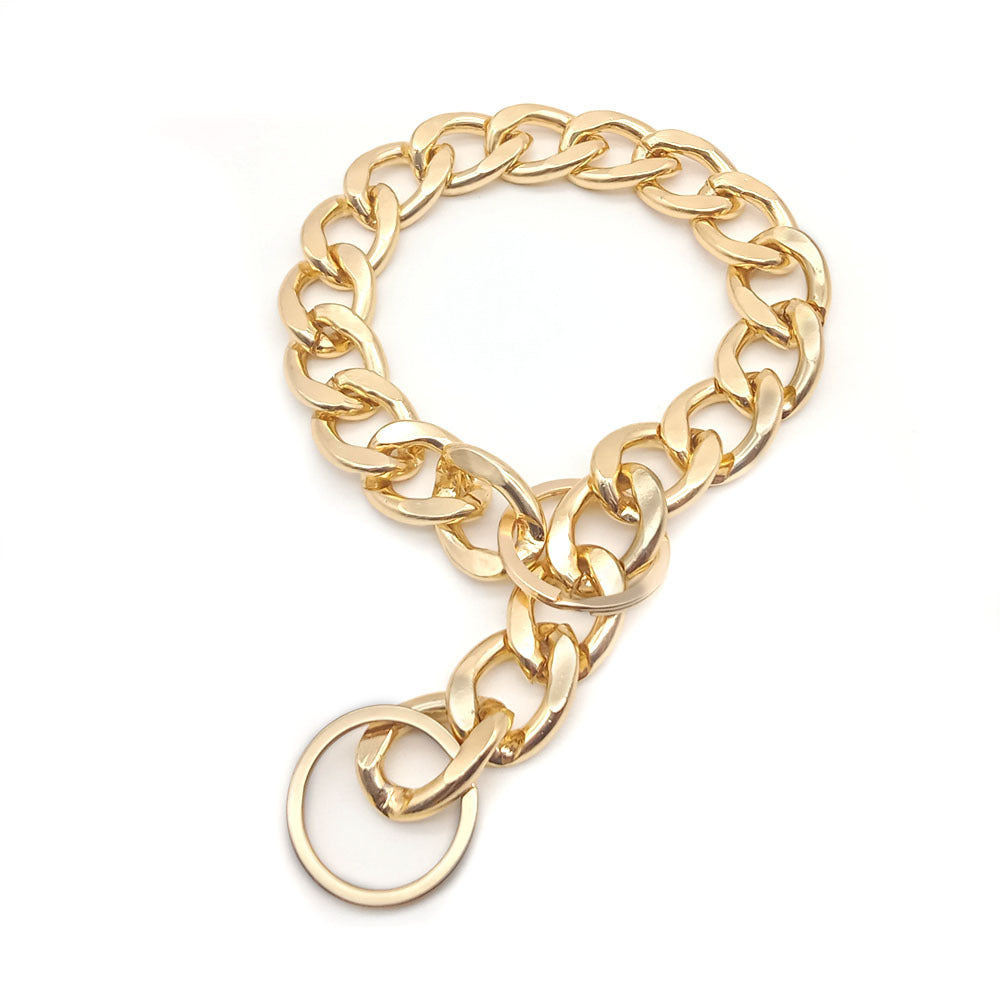 Fashionable Domineering Metal Pet Necklace