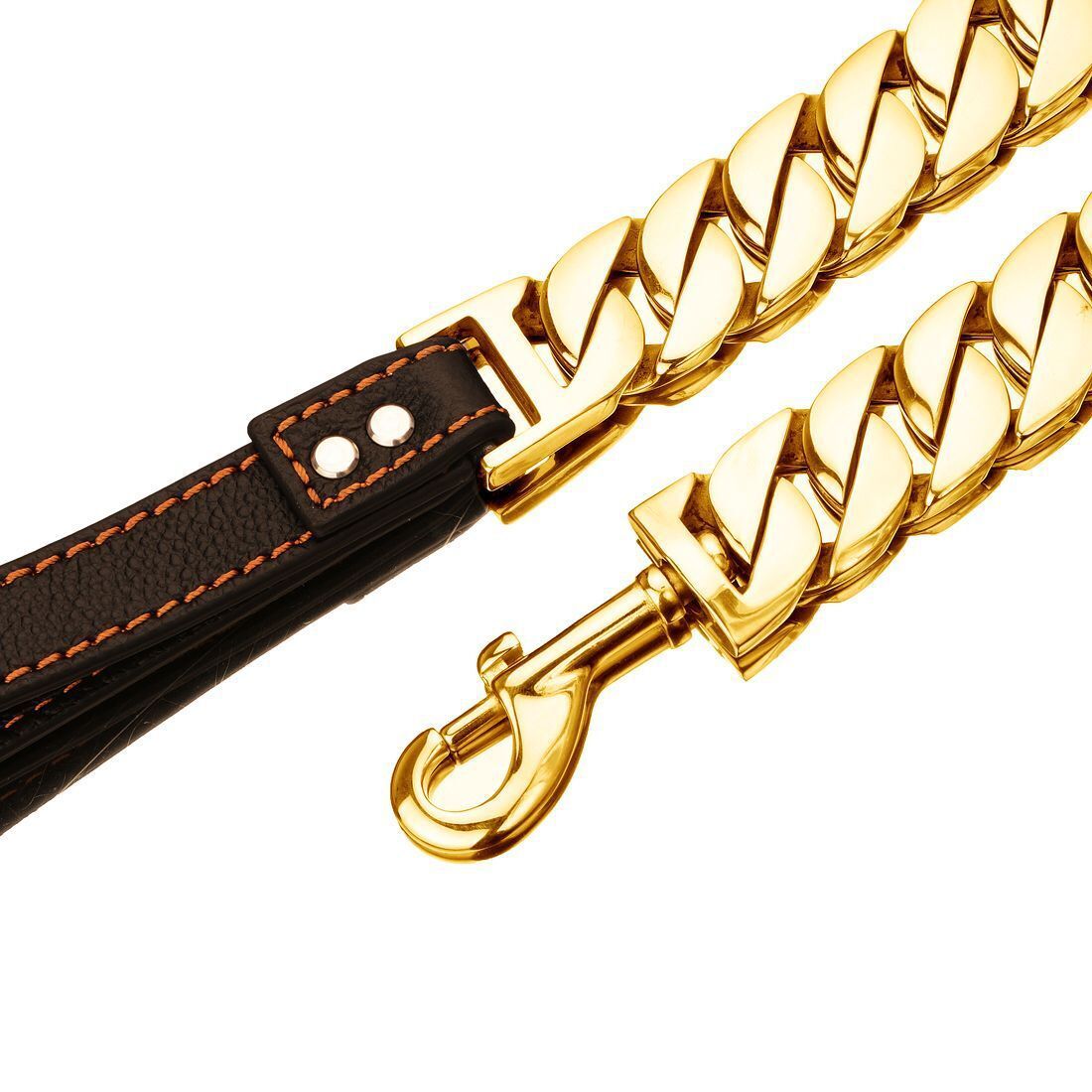 Heavy-Duty Titanium Steel Dog Chain Traction Rope