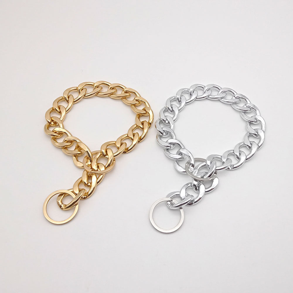 Fashionable Domineering Metal Pet Necklace