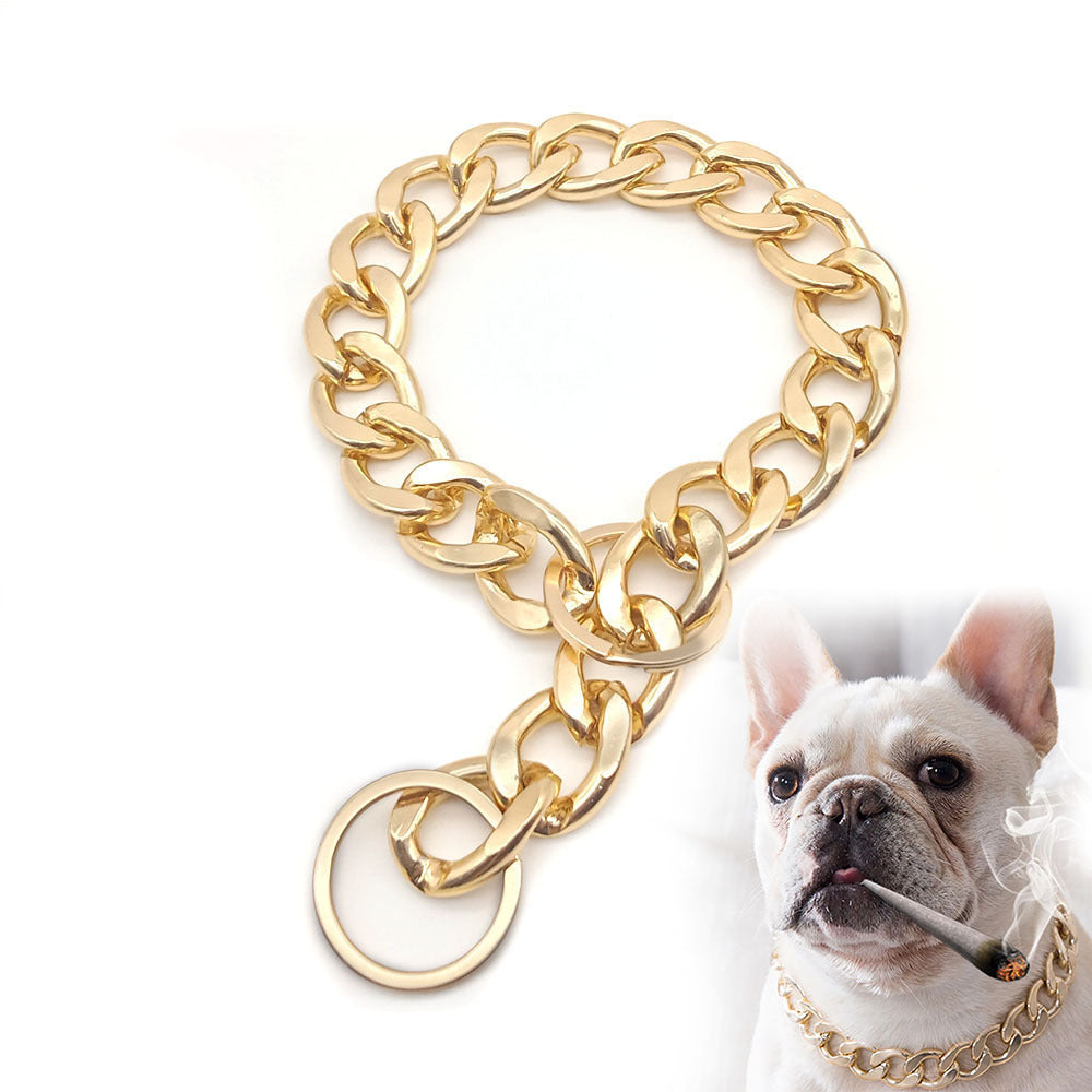 Fashionable Domineering Metal Pet Necklace