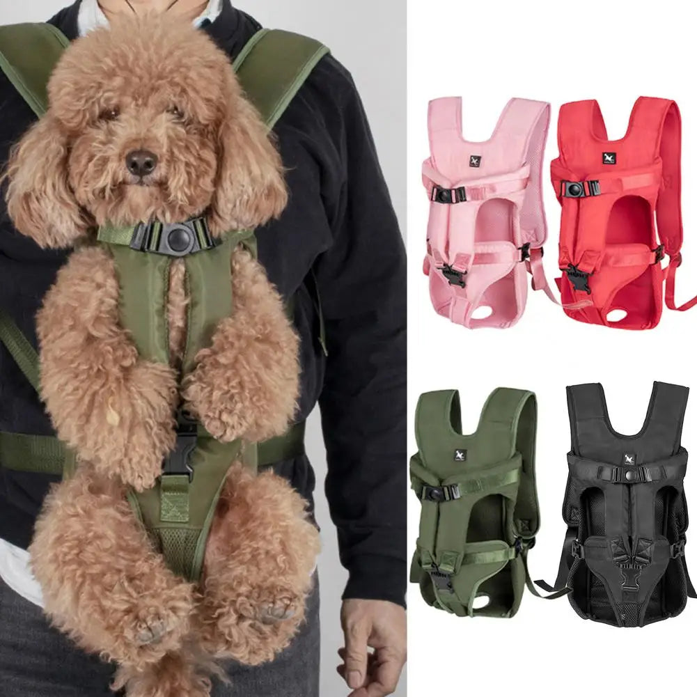 GreatPet Comfort Carrier: Waterproof Front-Facing Dog Backpack