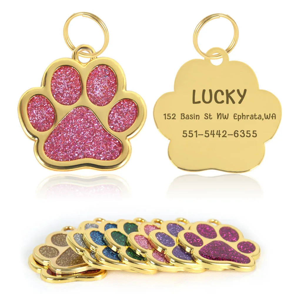 Personalized Pet ID Tag Necklace